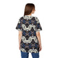 Women's Bold Geometric Pattern All-Over Print Unisex Cut & Sew Tee