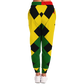 Women's Ghana Flag & Black Star Pattern All-Over Print Athletic Jogger