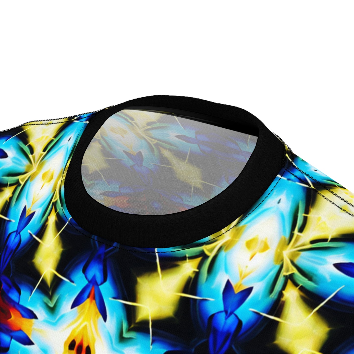 Women's Psychedelic Kaleidoscope All-Over Print Unisex Cut & Sew Tee