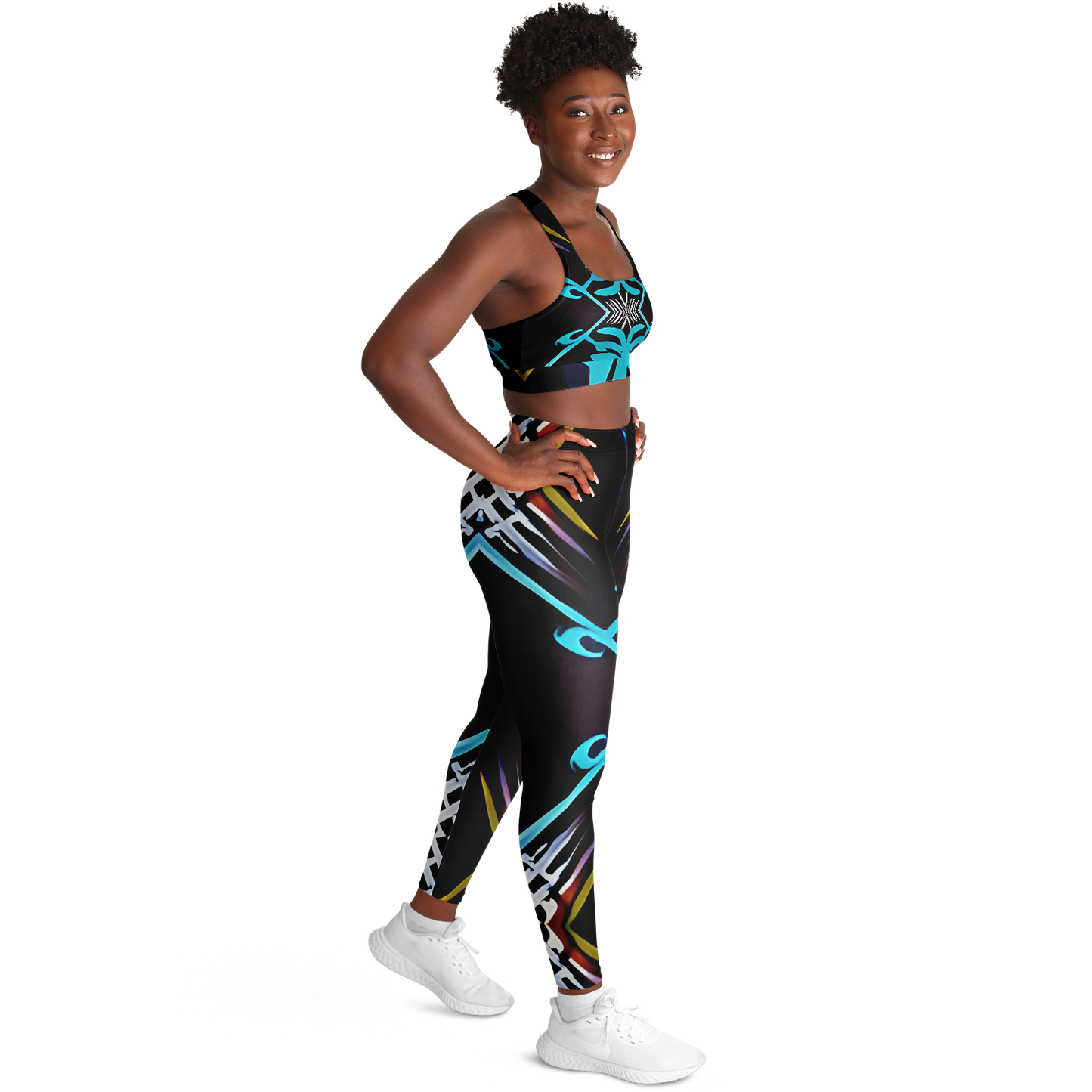 Women's Padded Sports Bra & Leggings