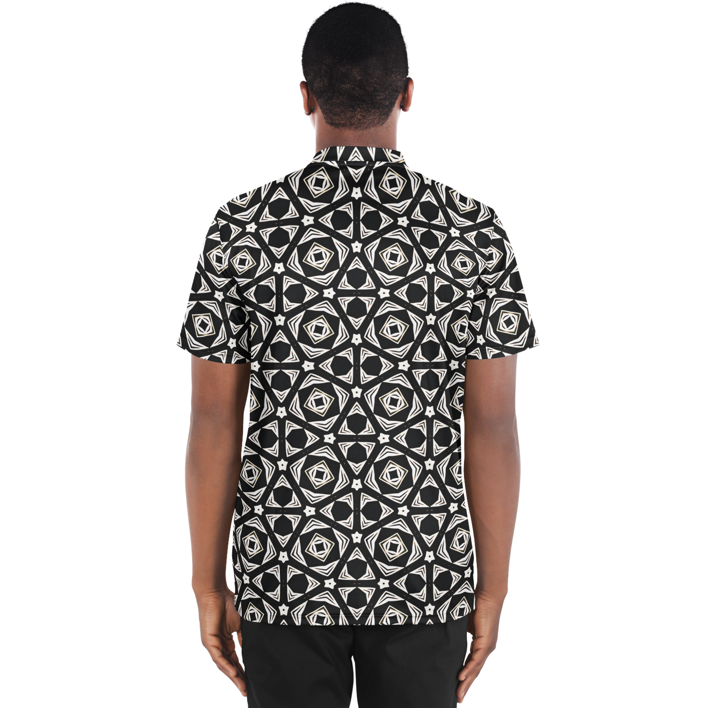 Men's Blade Collar polyester Polo Shirt