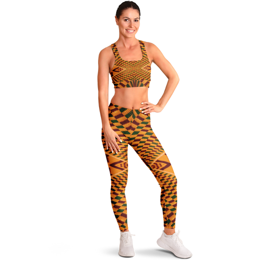 Women's Padded Sports Bra & Leggings