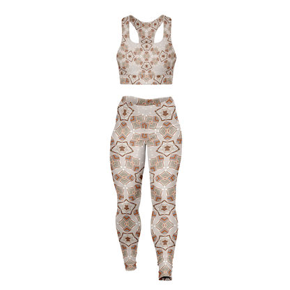 Women's Padded Sports Bra & Leggings