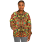 Women's Bold Tribal Kaleidoscope Pattern All Over Print Baseball Jacket