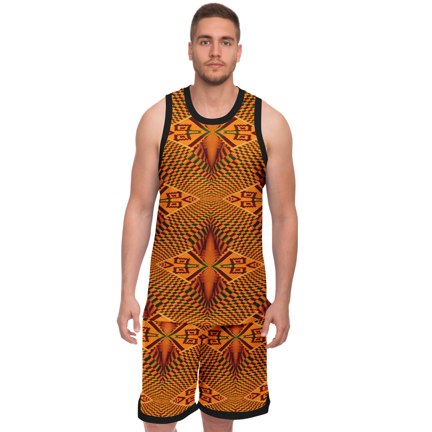 Men's Basketball Set Rib