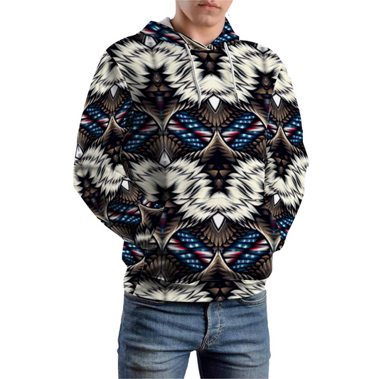 Men's Custom Unisex All Over Print Hoodie with Pockets