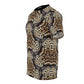 Men's Leopard Mosaic Pattern All-Over Print Unisex Cut & Sew Tee