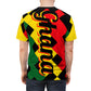 Men's Ghana Flag Pattern All-Over Print Cut & Sew Tee