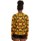 Women's Vibrant Autumn Kaleidoscope Pattern All Over Print Long Sleeve Performance Shirt