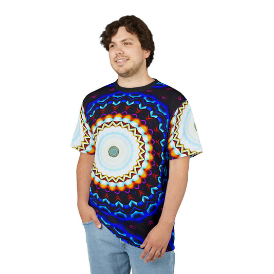 Men's Kaleidoscope Mandala Vibrant All-Over Print Shirt