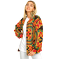 Women's Vibrant African Kente-Inspired Pattern All-Over Print Baseball Jacket