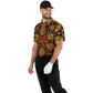 Men's African Kente Geometric Star Pattern All-Over Print Polo Shirt
