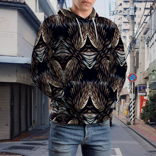 Men's Custom Unisex All Over Print Hoodie with Pockets