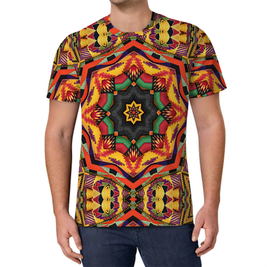 Men's Custom Round Neck Short Sleeve T-Shirt