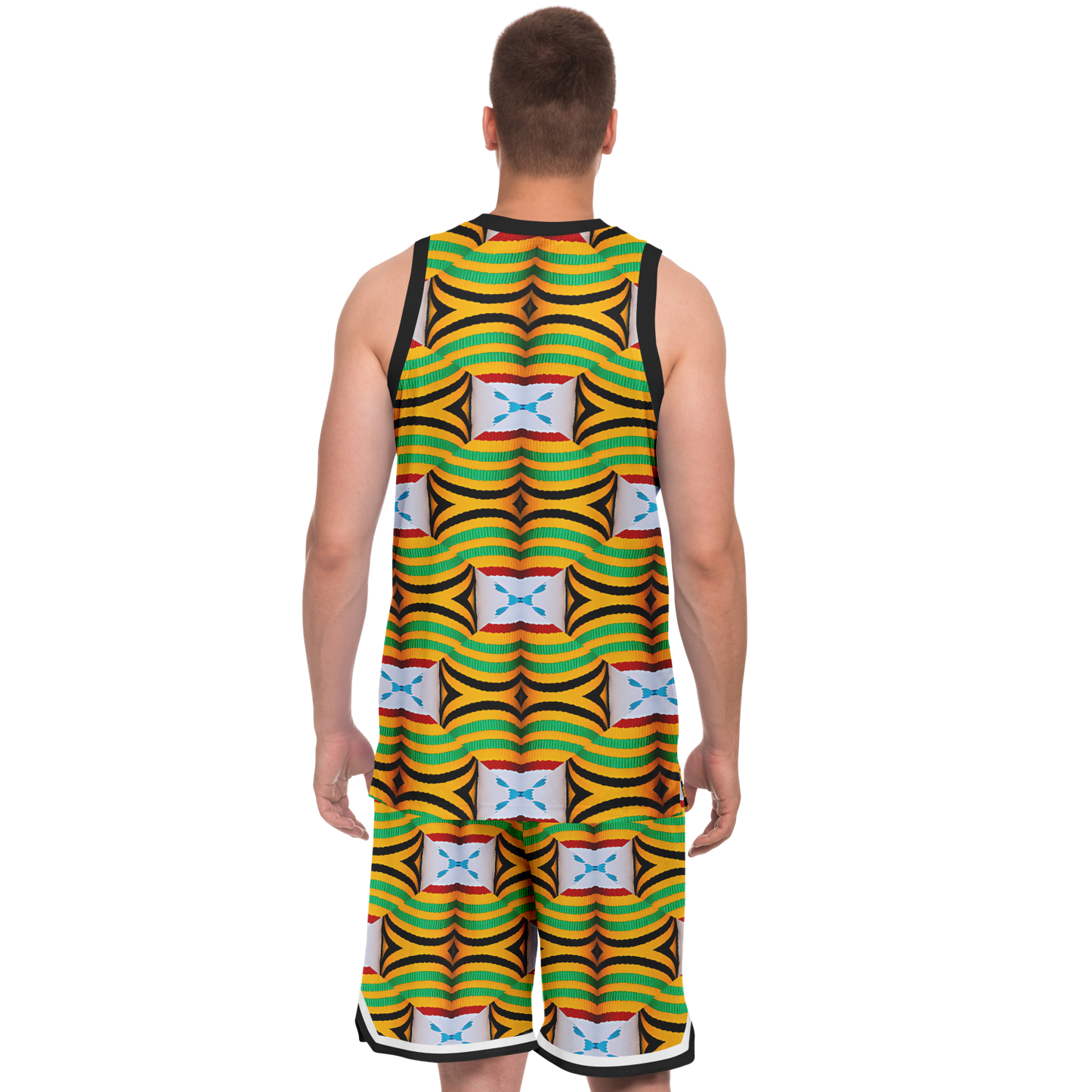 Men's Basketball Set Rib