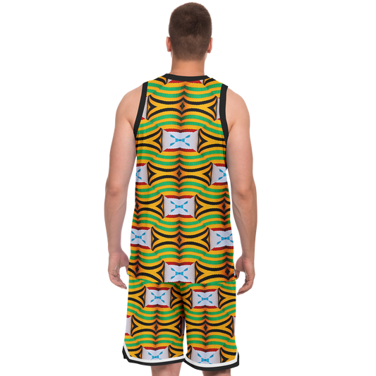 Men's Basketball Set Rib