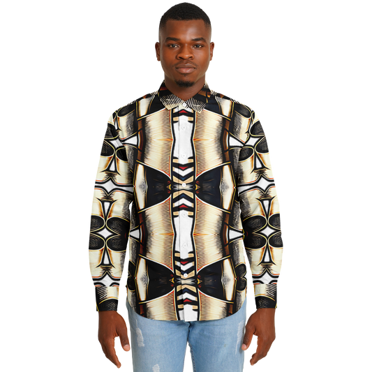 Men's Long Sleeve Button Down Shirt