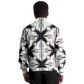 Men's Abstract Symmetry Pattern Polyester Track Jacket