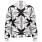 Men's Abstract Symmetry Pattern Polyester Track Jacket