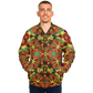 Men's Bold Tribal Kaleidoscope Pattern All Over Print Baseball Jacket