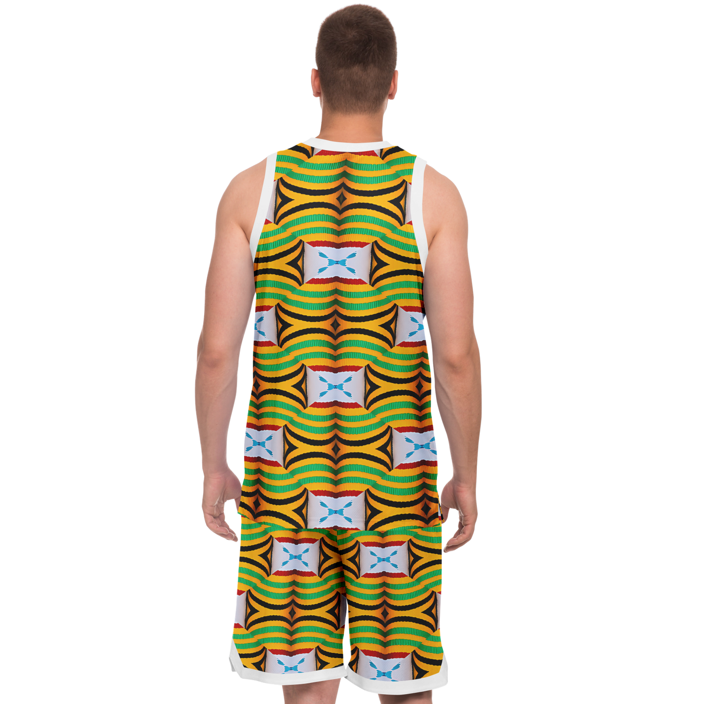 Men's Basketball Set Rib