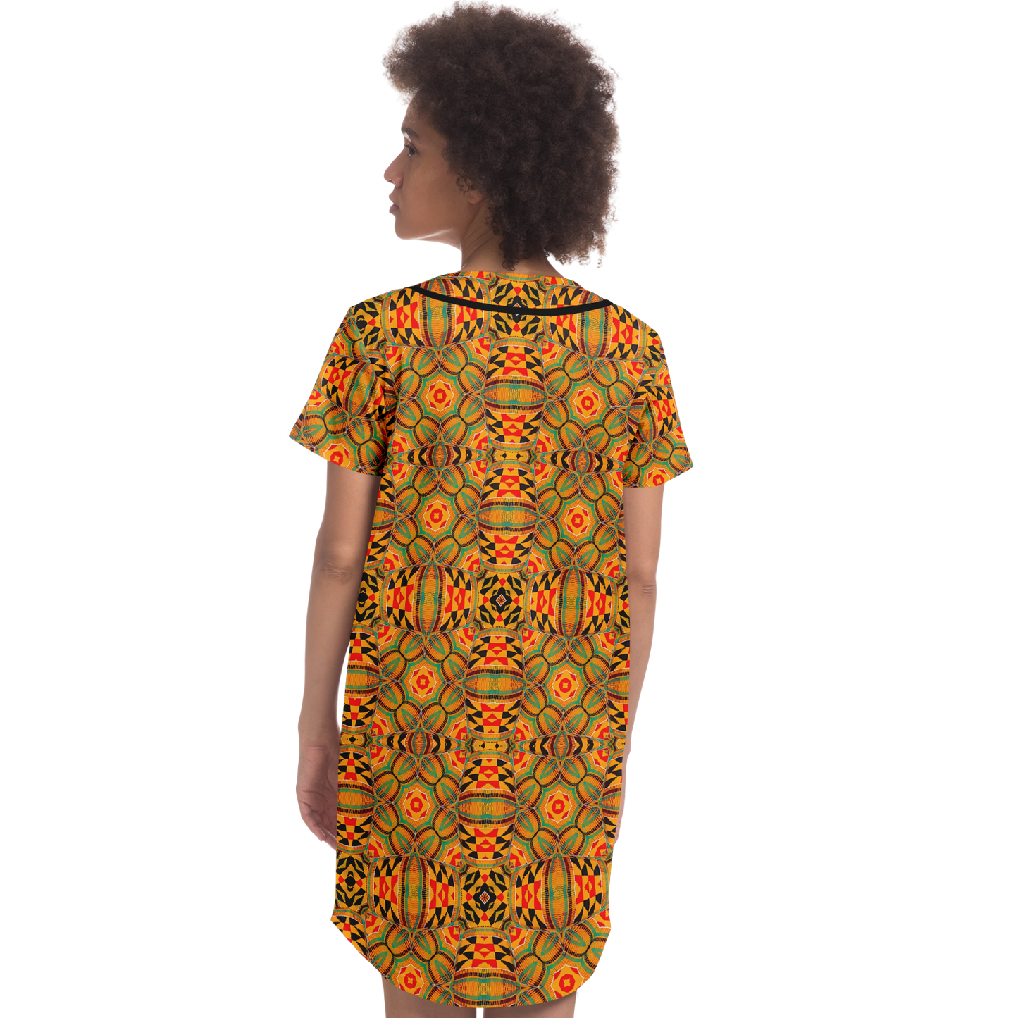 Women's Baseball Jersey Dress