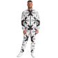 Men's Abstract Symmetry Pattern Track Jacket and Pants