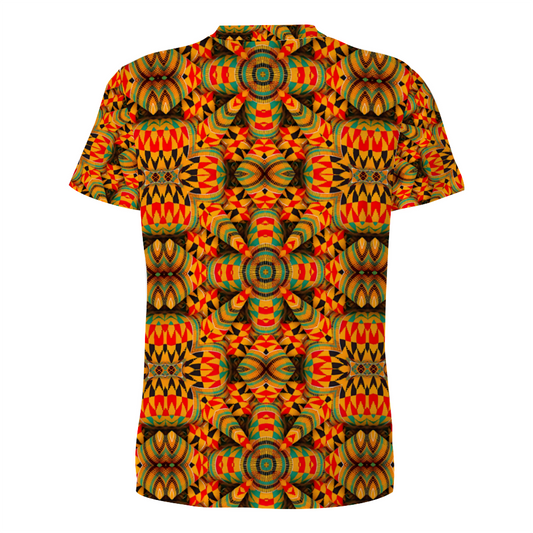 Men's Custom Round Neck Short Sleeve T-Shirt