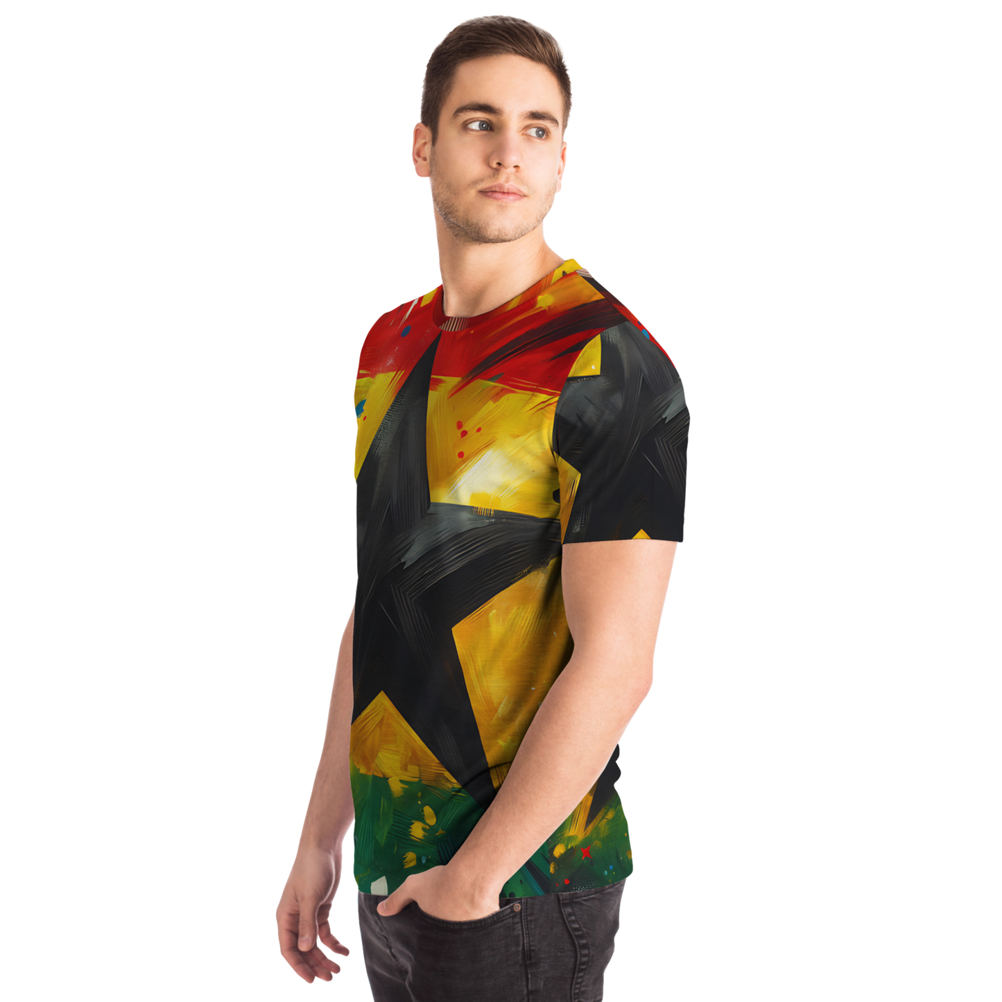 Men's Premium polyester T-shirt