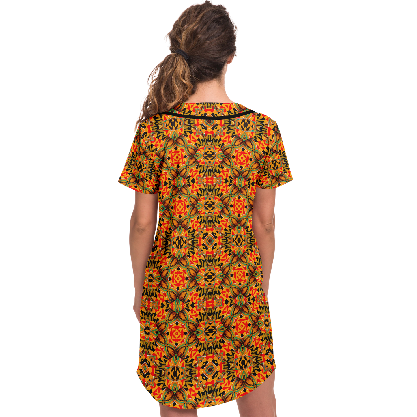 Women's Baseball Jersey Dress