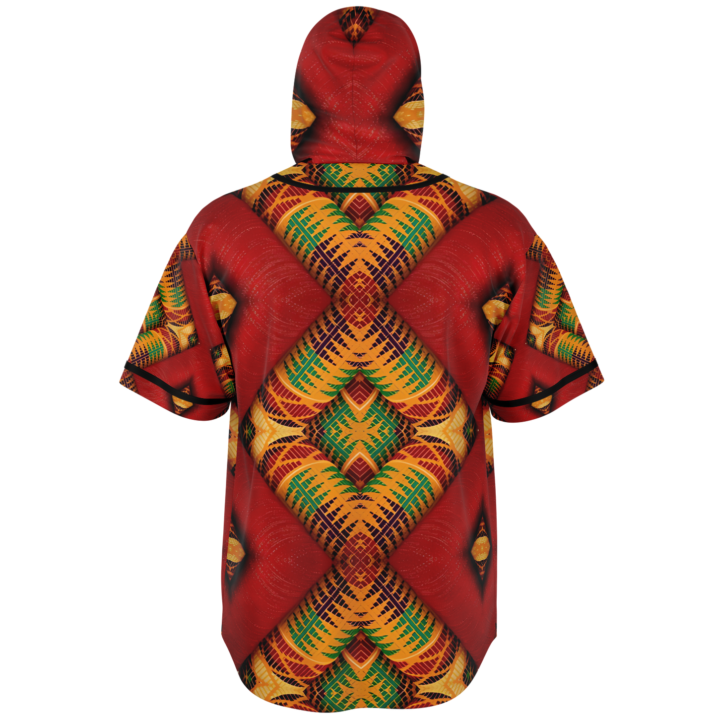 Men's Hooded Baseball Jersey