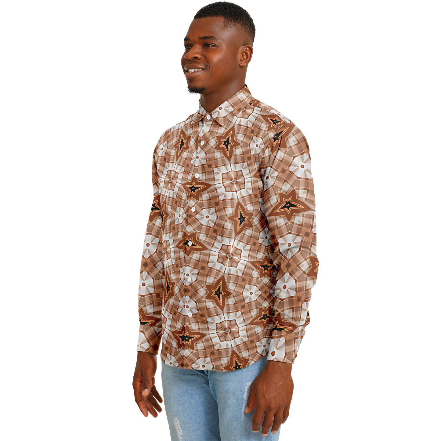 Men's Long Sleeve Button Down Shirt