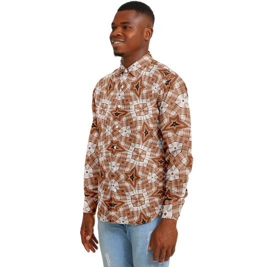 Men's Long Sleeve Button Down Shirt