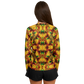 Women's Vibrant Autumn Kaleidoscope Pattern All Over Print Long Sleeve Performance Shirt