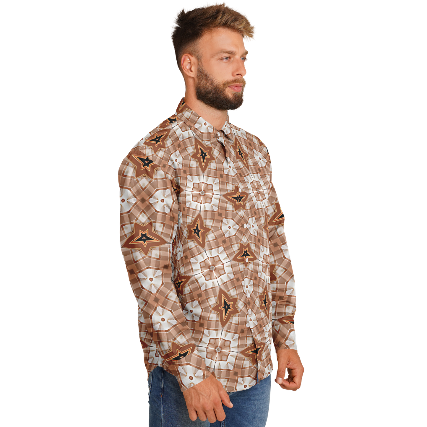 Men's Long Sleeve Button Down Shirt