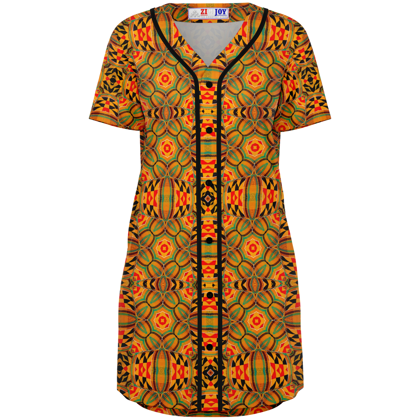 Women's Baseball Jersey Dress