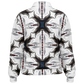 Women's Abstract Symmetry Pattern Polyester Track Jacket