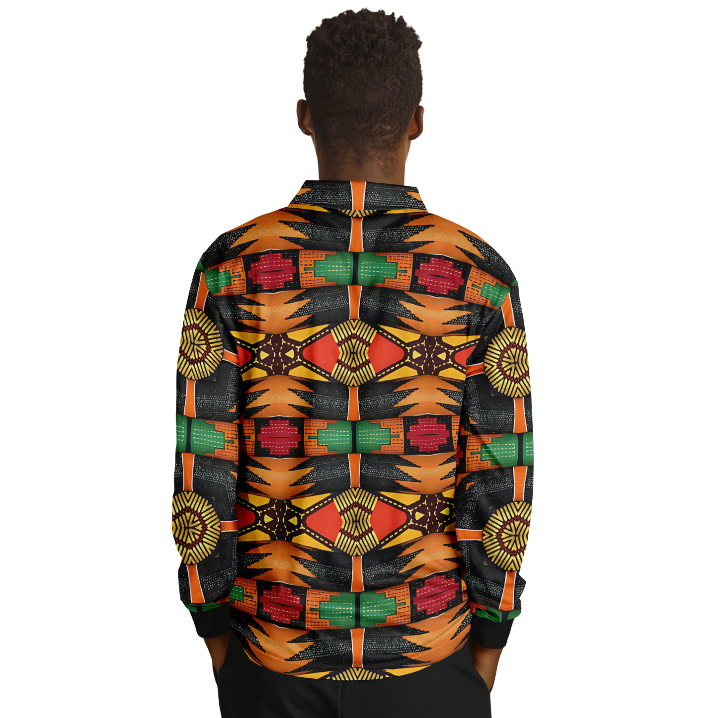 Men’s Long Sleeve Polo Shirt