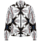 Men's Abstract Symmetry Pattern Polyester Track Jacket