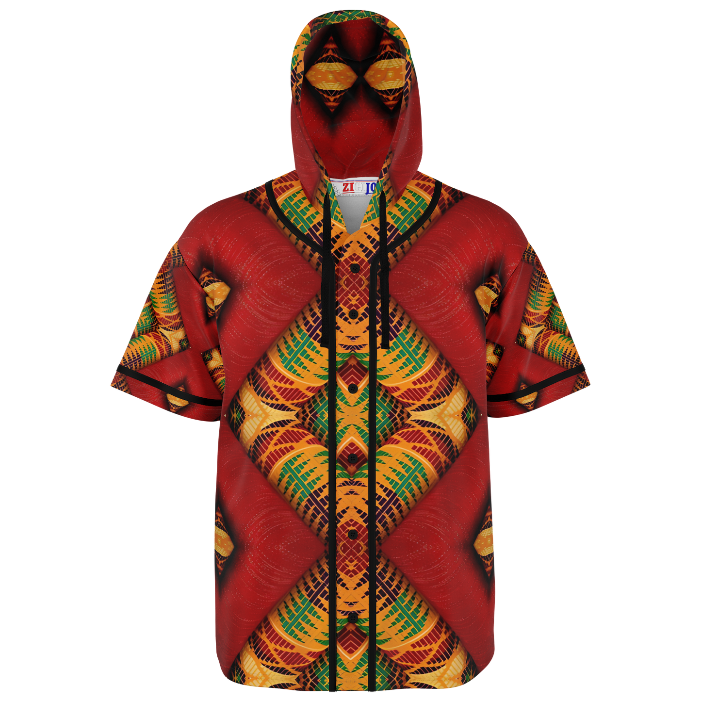 Men's Hooded Baseball Jersey