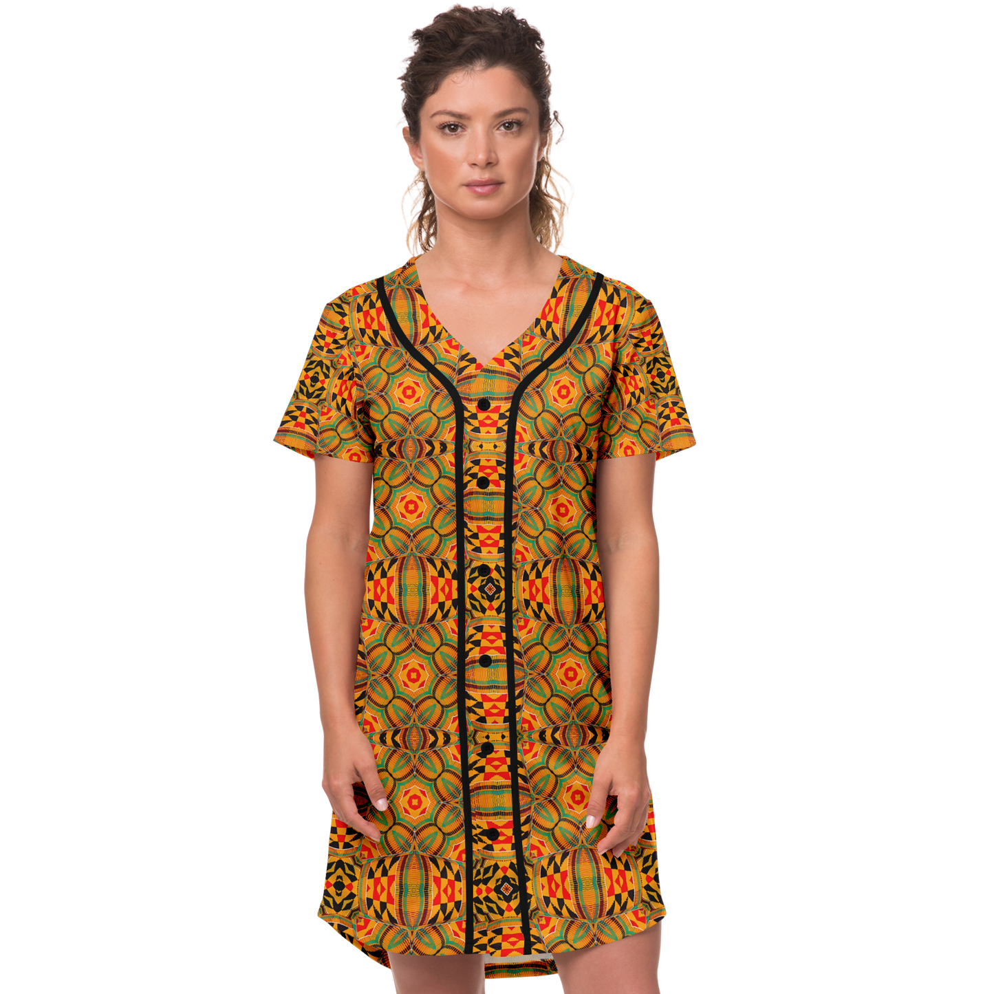 Women's Baseball Jersey Dress