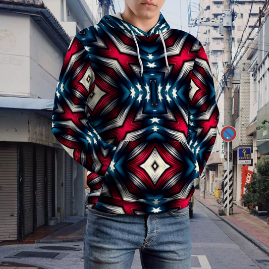 Men's Custom Unisex All Over Print Hoodie with Pockets