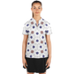 Women's Stand Up Collar Polo Shirt