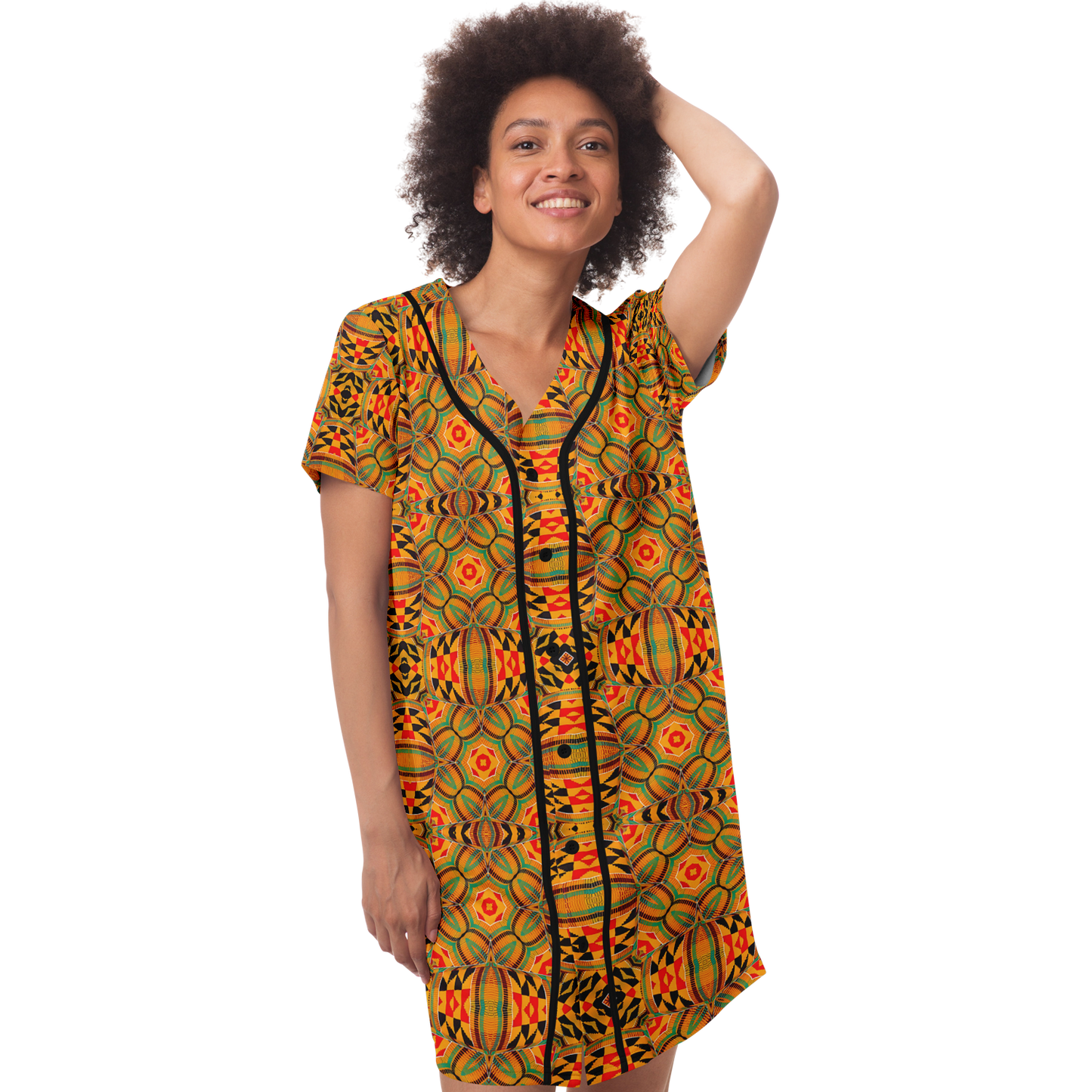 Women's Baseball Jersey Dress