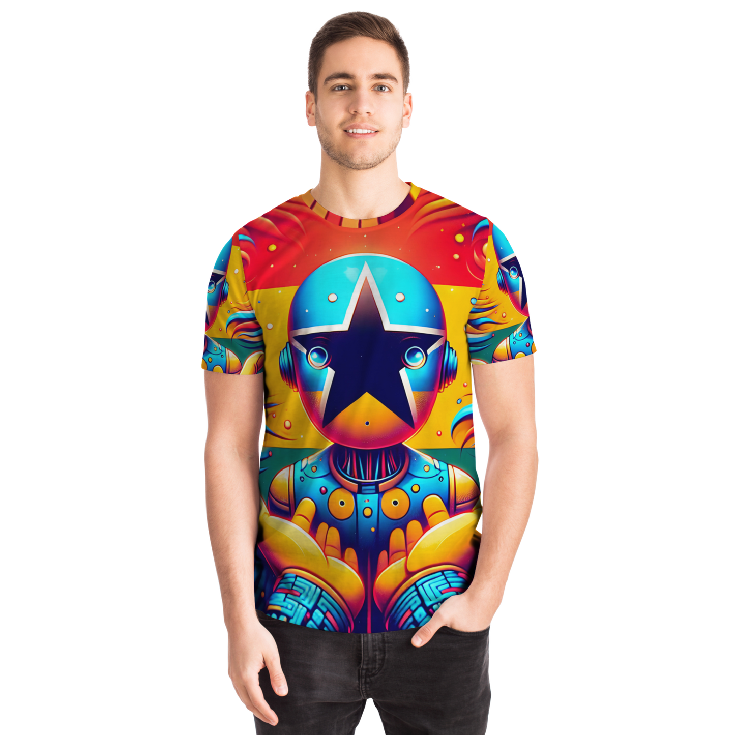 Men's Premium polyester T-shirt