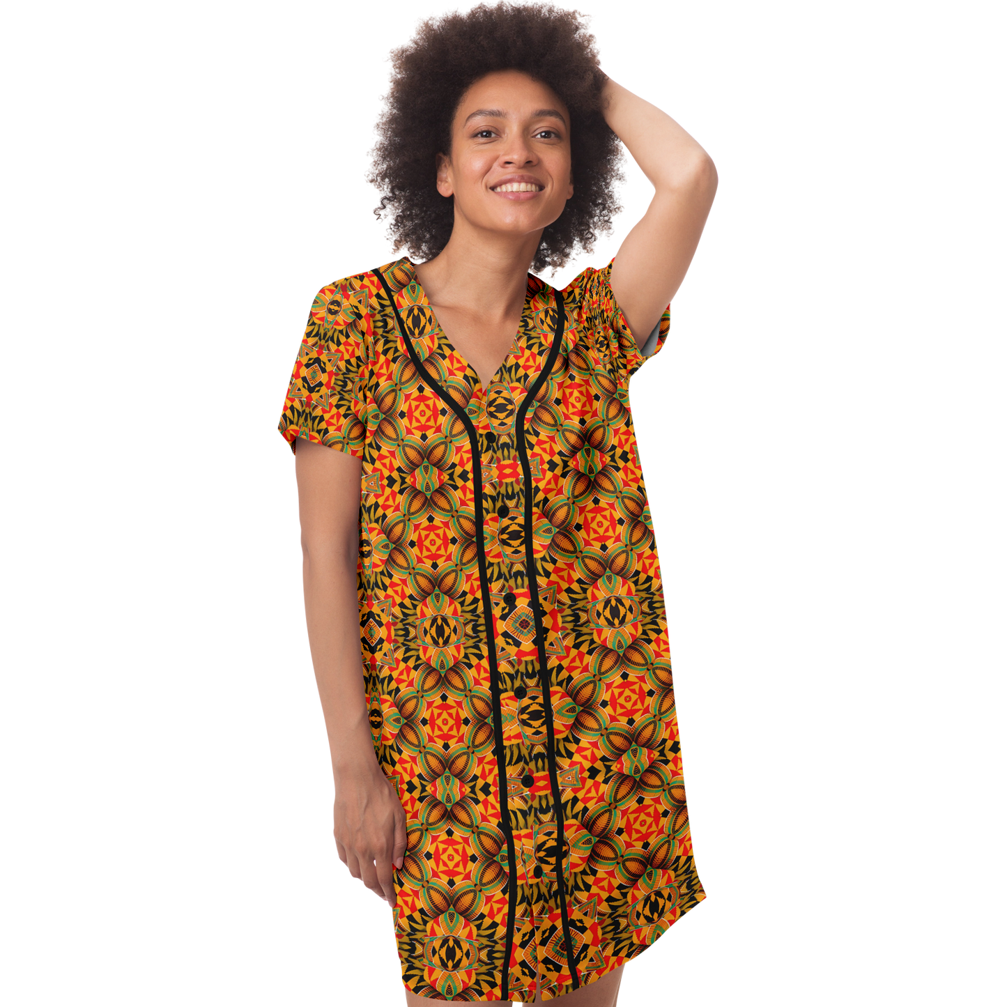 Women's Baseball Jersey Dress