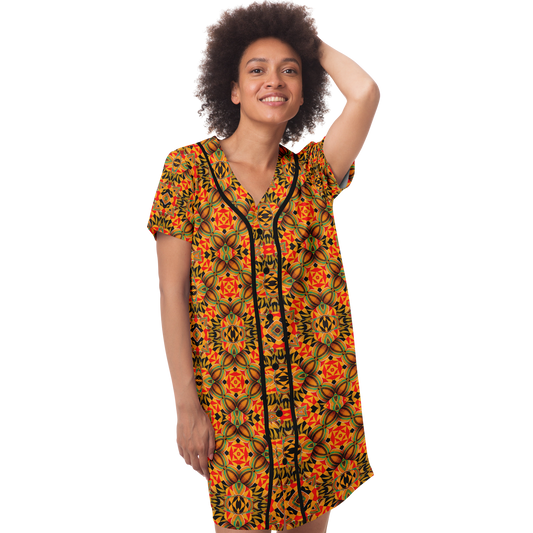 Women's Baseball Jersey Dress