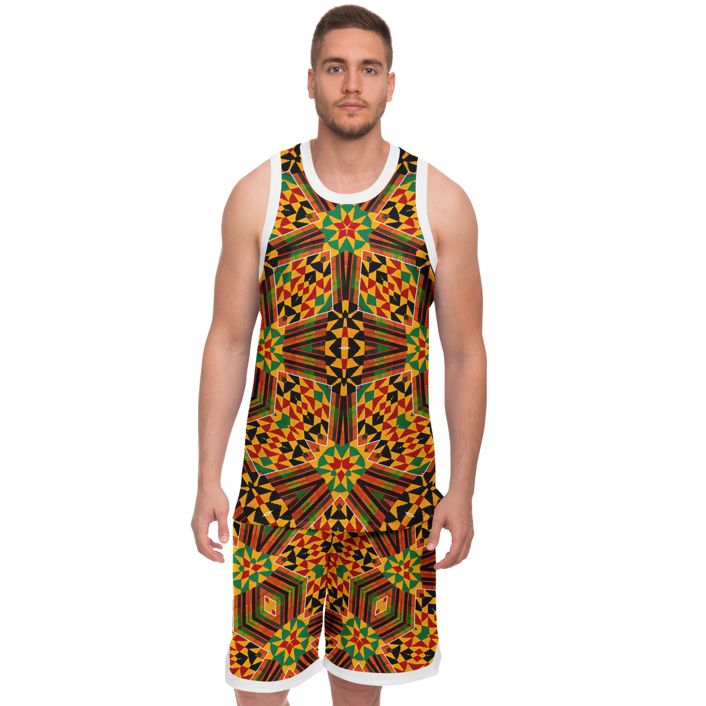 Men's Basketball Set Rib