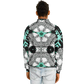 Men's Kaleidoscope Geometric Pattern Design All Over Print Baseball Jacket