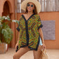 Women's Kaleidoscope Geo Pattern Swimsuit Cover Up